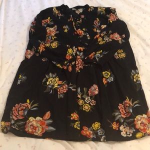 Old Navy laced neck swing dress